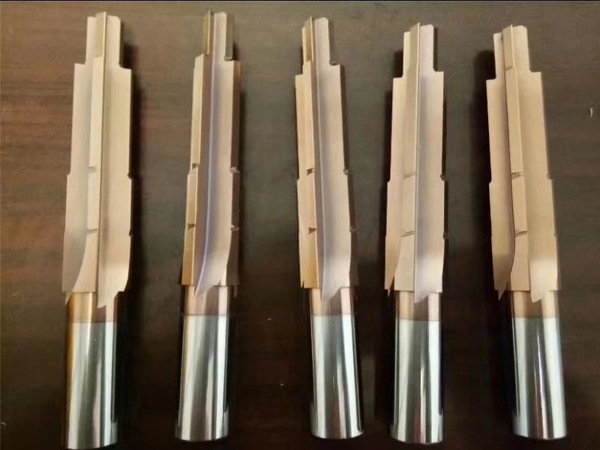高精度涂层直槽四刃成型刀